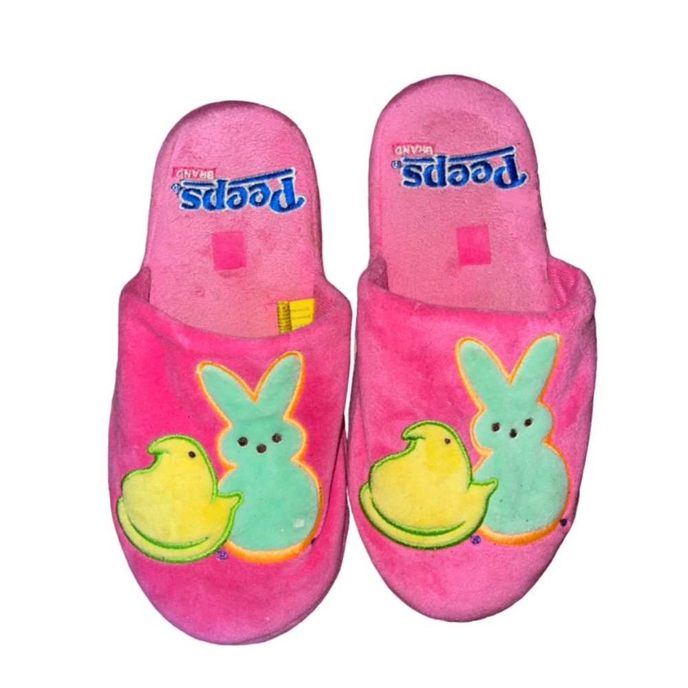 Pink peeps slippers